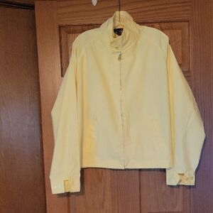 Sears Sunny Yellow Women's Lightweight Jacket